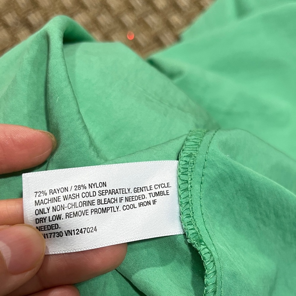 Chic Green Ruffle Maxi Dress - Picture 7 of 8